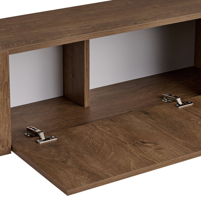 Nordure Nexus Soporte para TV en Roble Kafkas y Negro